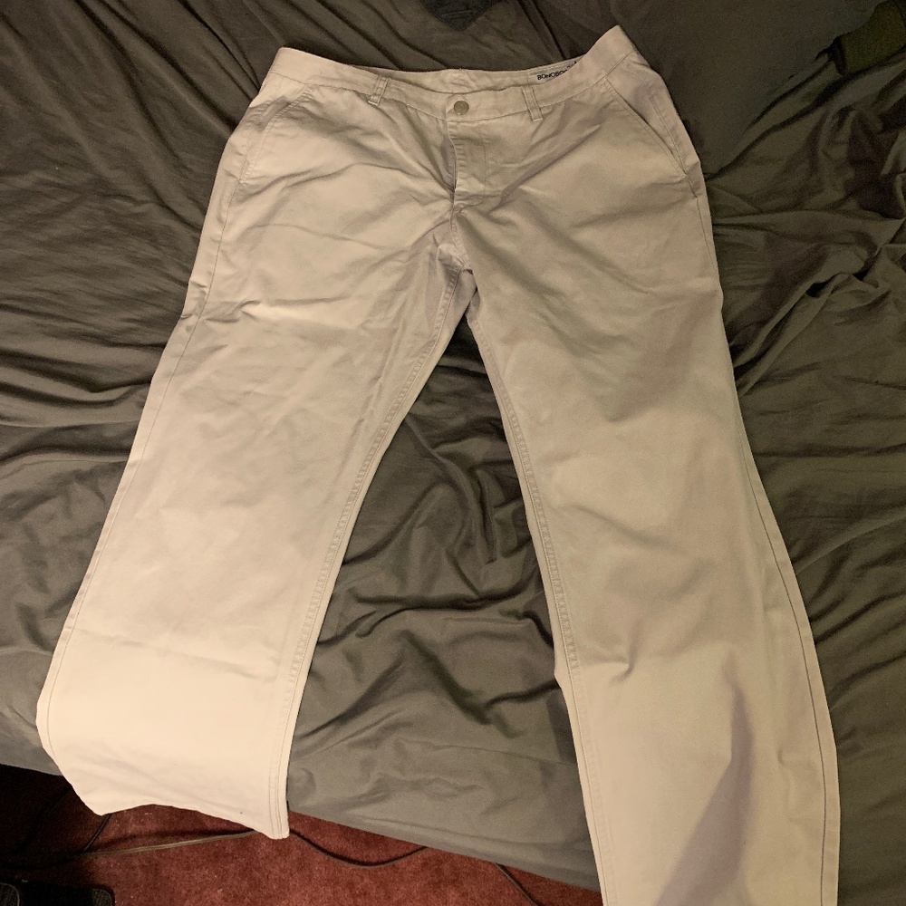 Bonobos “washed Chinos” size 38x34 light gray